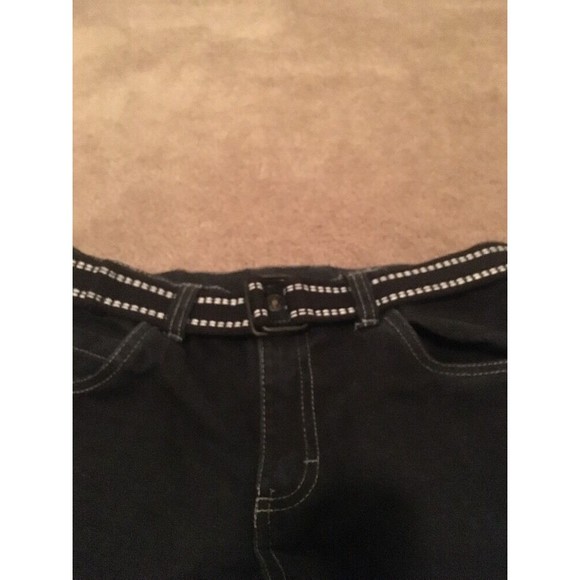 American Hero Boys Blue Jean Shorts Pockets Size 12 - Picture 3 of 5